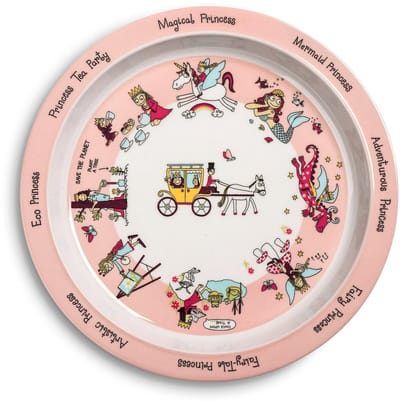 Prinses kinder melamine bord - Tyrrell Katz