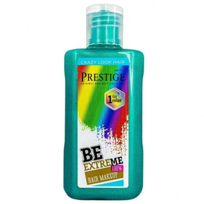 Prestige Uitwasbare Haarverf Metallic Emerald Groen – Uitwasbare Haarkleuring voor 1 Dag – voor Feestjes & Events – 100ml