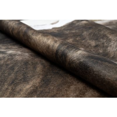 Kleden Rugsx Tapijt Kunstleer Imitatie rundleer , G4740-1 Br 180x220 cm