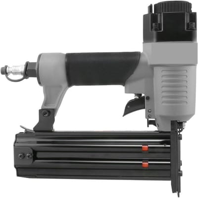 Pneumatische Spijkermachine - Montage Tool - Decoratief Werk - Lichtgewicht Aluminium - 18 Gauge - Grijs