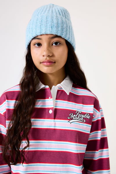 GARCIA Meisjes Effen Muts Blauw