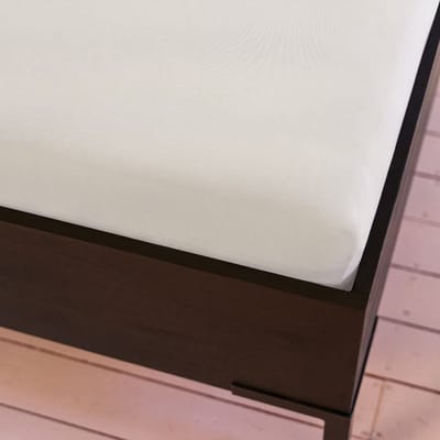 Kayori Saiko Topper Hoeslaken Premium Jersey - 200x200-220cm - Matrasdikte 12 cm - Biologisch Katoen - Offwhite