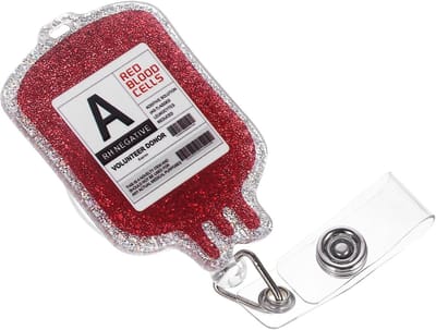 Badgehouders - Kaarthouders clips - Identificatie tonen - Lichtgewicht & stevig - 10 x 5.5 cm - Doorzichtig
