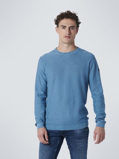 No Excess Mannen Classic Pullover Blauw XXL