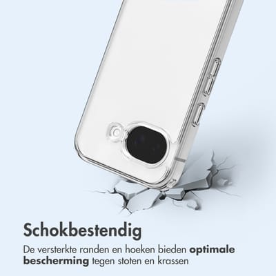 imoshion Hoesje - Geschikt voor Google Pixel 10a - Protective Backcover - Transparant