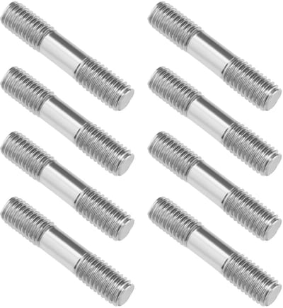 Dailygoods- Schroef M8x40mm - Dubbel Eind Schroefdraad - Roestvrij Staal - Anticorrosie - Hoogwaardige Precisie - Duurzaam Gebruik - Stud