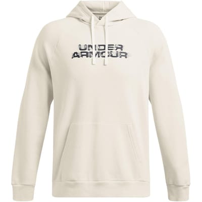 Under Armour Heren Rival Raglan-hoodie met trekkoord (Wit)