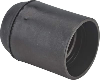 E27 Fitting met Bewegingsmelder Zwart 10mm