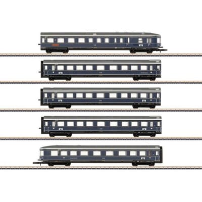 Märklin 087615 Z Wagenset Blue Enzian DB, MHI