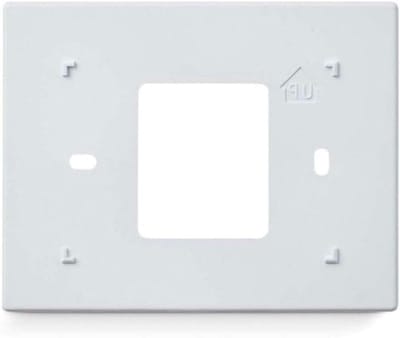 Afdekplaat Thermostaat - Muurplaat Montageplaat - Thermostaat Installeren - Bedekt Muurmarkeringen - 2 x 4 Inch Doos - Wit