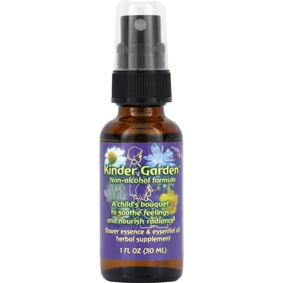Flower Essence Services, Kinder Garden, Alcoholvrije Formule, 1 oz (30 ml)