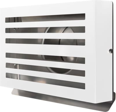 Overdruk Ventilatierooster Beta 12.5 cm Mat Wit