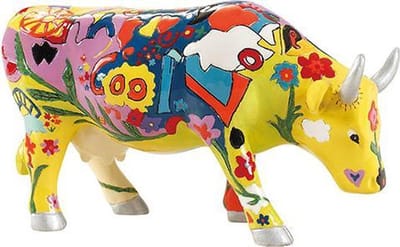Cowparade - Groovy Moo medium - 47842