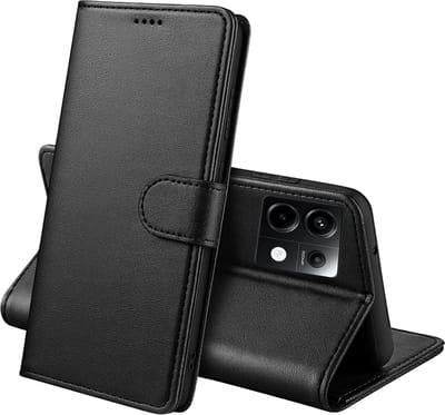 Hoesje Portemonnee voor Xiaomi Redmi Note 13 Pro 5G Zwarte portemonnee met magnetische klep en kaartopslag