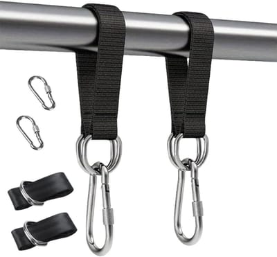 Hangmat Montage Set - Schommel Ophangriemen - Ontspannen in de tuin - Versterkte Nylon Riemen - 2 stuks 30 cm