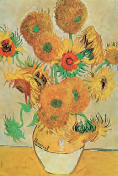 Vincent van Gogh - Zonnebloemen - Kunstposter - 40x50 cm