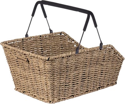 Basil Cento Rattan Look achtermand MIK, seagrass -kunststof rotan -