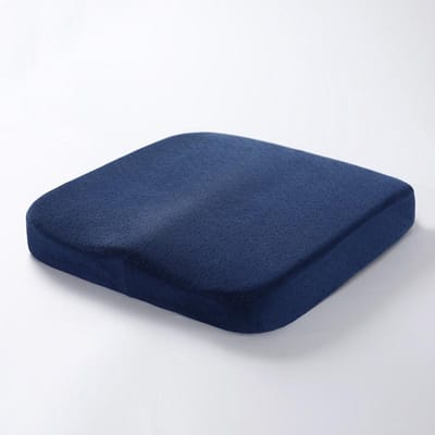 Ergonomisch Geheugenschuim Kantoor Kussen Anti Aambeien Kussen Stoelkussen Stuitbeen Kussen Autostoelkussen Wasbare Kussensloop 40x40cm