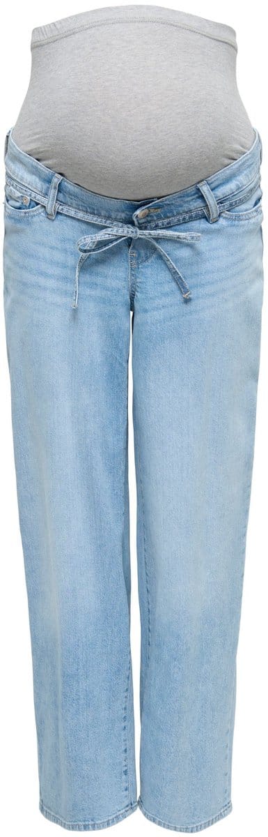 ONLY MATERNITY Straight fit jeans OLMGIANNA Mid waist Baggy fit Jeans
