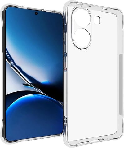 Coverup Hoesje - Geschikt voor Xiaomi Poco X7 Pro Hoesje - Coverup TPU Back Cover met AirBag Corners - Transparant