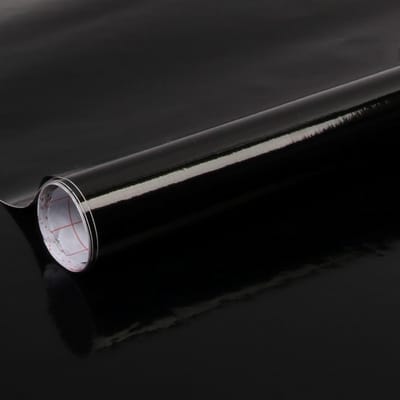 Plakplastic uni zwart 67,5cm
