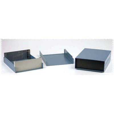 Hammond Electronics 1458VA3 Instrumentbehuizing 101 x 101 x 76.2 Aluminium Zwart 1 stuk(s)