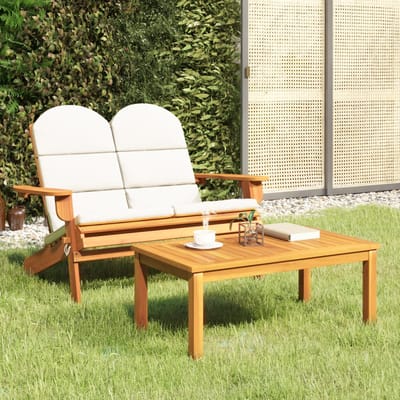 vidaXL - 2-delige - Loungeset - Adirondack - massief - acaciahout
