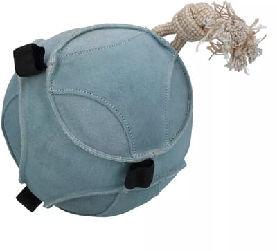 Excellent Horse Paardenbal - Speelgoed Voor Paarden - Paardenspeelgoed - Suede - Blauw