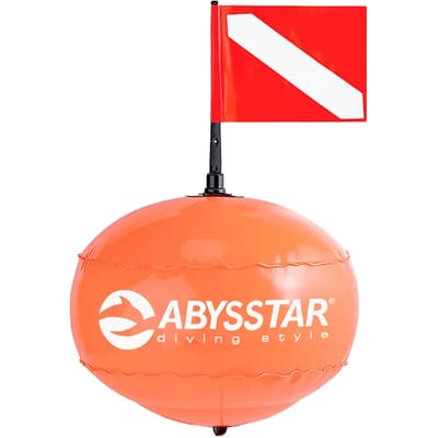 Duikboei met afneembare vlag Abysstar