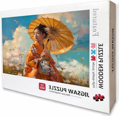 Houten Puzzels - Legpuzzel Volwassenen - Ontspannend Vrije Tijd - Achterkant Met Letters - 2000 Stukjes - Kleurrijk