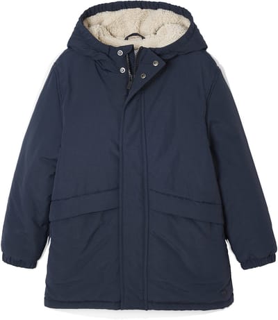 Vertbaudet Parka met capuchon en sherpavoering voor jongens