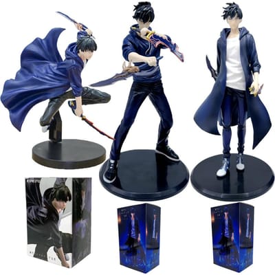 grond egaliseren schaduwkoning sung jinwoo cheng xiaoyu model draagbaar tafelornament figuur actie anime verzameling cadeau