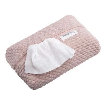 Baby's Only Billendoekjeshoes Sky - Babydoekjes hoes - Hoes voor luierdoekjes en pampers billendoekjes - Oud Roze - Ritssluiting