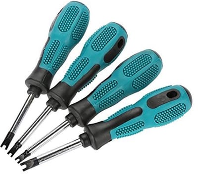 Store_9 - U Schroevendraaierset - 4-delige CRV Magnetisch - Voor Elektronische Reparaties - Handgereedschap - Precisie - Voor Technisch Gebruik - D...
