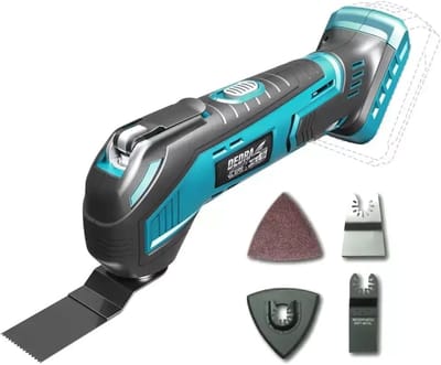 Accu Multitool - Oscillerend Gereedschap - Zagen en Schuren - Variabele Snelheid - 11000-21000 min-1