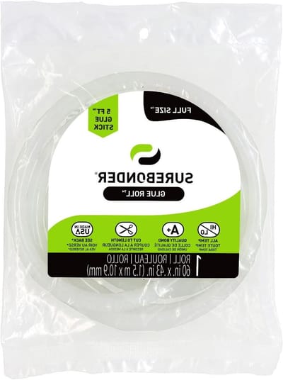 Surebonder RR-5 Gemaakt in de VS All-Temperature Standaard Maat Hot Melt Lijm Roll-60 (5ft) -7/16" (0.43") Diameter