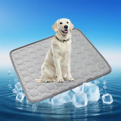 Zelfkoelende Hondenmat, 50 x 40 cm, Zacht en Diervriendelijk, Ideaal voor Honden en Katten, Goede Warmte-isolatie en Comfortabel Gebruik