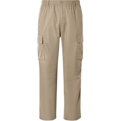 LIVERGY Heren cargobroek (Beige, L)