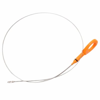 Dailygoods - 1 Stuk Motoroliepeilstok voor Toyota FJ Cruiser 6 Cil 4.0L 2007-2010 Oliepeilstok Dubbele Gat Indicator Nr.1530131060 Oranje Plastic Metaal