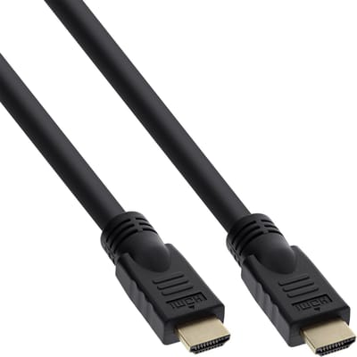 InLine Premium HDMI kabel versie 2.0 (4K 60Hz HDR) / zwart - 10 meter