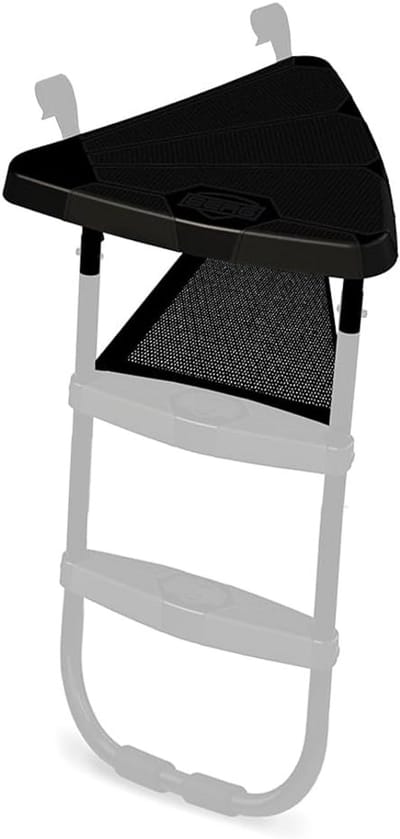 Trampoline Ladder met Stabiel Instap Platform en Veiligheidsnet