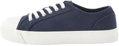 Next - Dames - Canvas honkbalsneakers - Blauw