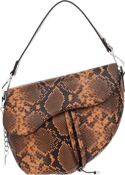 Tamaris Schoudertas Handtas Andrea Shoulder Bag Brown Bruine Veelkleurig