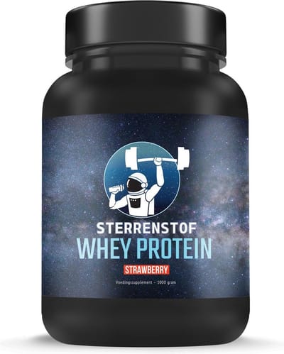 Sterrenstof Whey Protein Pro - Eiwit Poeder - Proteine - Eiwitshake - Aardbei - 25 Servings