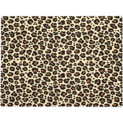 Luipaardprint Tafelkleed Beige Bruin Afrikaanse Cheetah Safari Wilde Natuur Dierenhuid Tafelbedekking 90x140cm brown