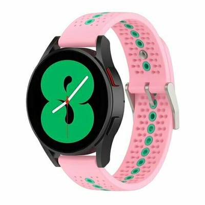 By Qubix - Dot Pattern bandje - Roze - Geschikt voor Xiaomi Redmi Watch 5 Active / Redmi Watch 5 Lite