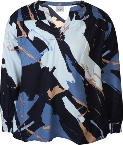 Zhenzi Anity 1205-Blouse L/S Sky Maat S 42/44
