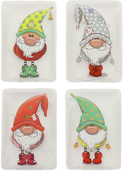 Dailygoody - Handwarmers - Herbruikbare Warmtepads - Draagbaar en Lichtgewicht - Set van 4 - Koude Dagen - Warmte voor Onderweg - Uniseks