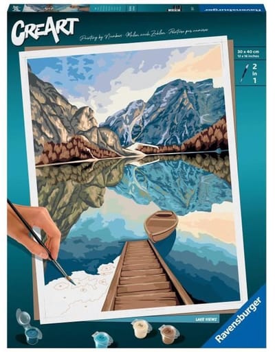 Ravensburger 23612, 1 pagina's, Jongen/meisje, Set kleuren op nummer