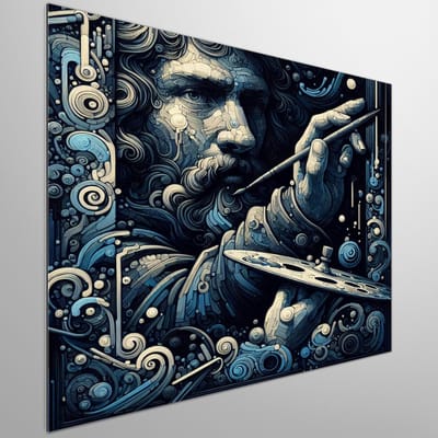 Kunstprint | Wanddecoratie | Dibond | 20 × 20 cm